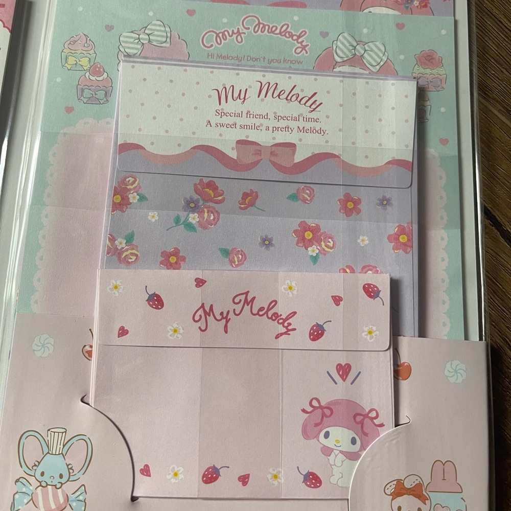 MY MELODY-Imported (NWT) Letter/Stationary Set - Picture 4 of 8